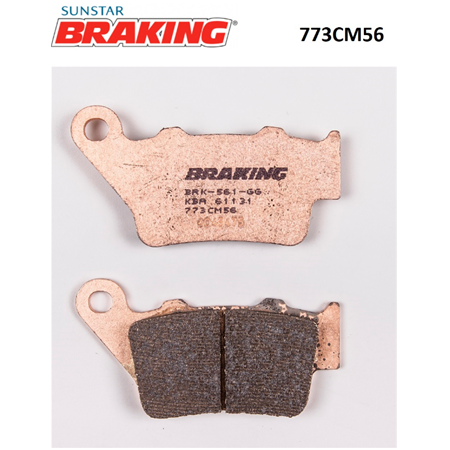 BMW F 800 GT 2013-2019 BRAKING SİNTERLİ ARKA FREN BALATASI 773CM56