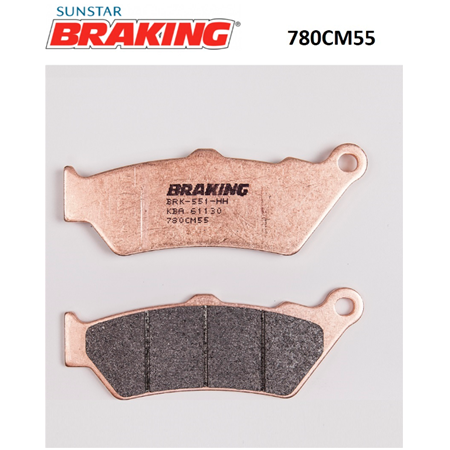 BMW F 800 GS 2008-2018 BRAKING SİNTERLİ FREN BALATASI 780CM55