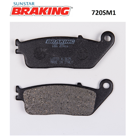 HONDA FORZA 250 2018-2021 BRAKING YARI METALİK FREN BALATASI 720SM1